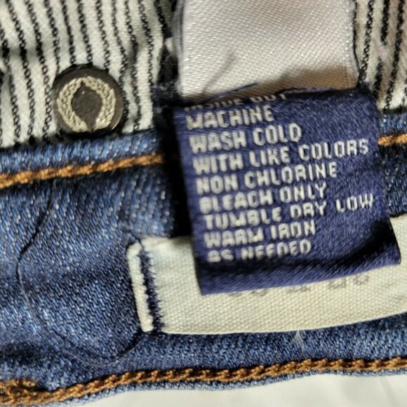 Madewell Jeans Size 27 26X30 Low Rise Skinny Dark Wash - Picture 7 of 8